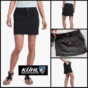 Kuhl Strattus Skort Black, Size 4, EUC Athletic Skirt/Shorts
